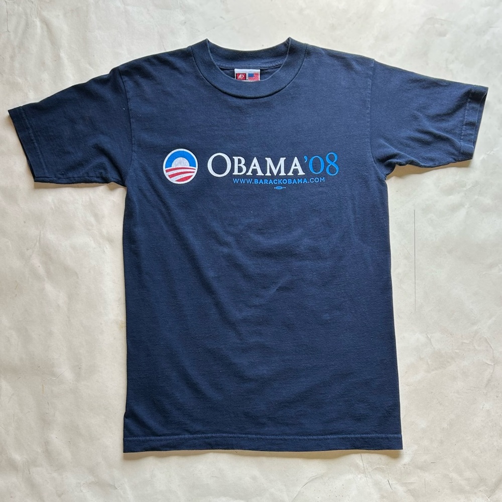 Obama 2008 official campaign shirt, 100% cotton, union made in the USA